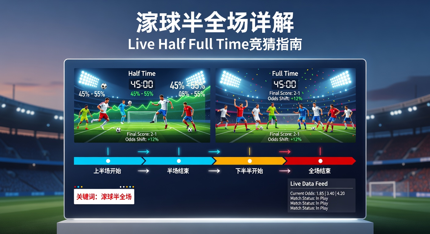 滚球半全场 live half full time 竞猜技巧
