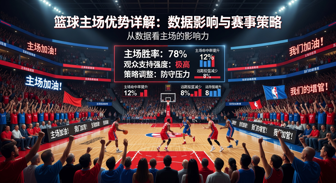 篮球主场优势：NBA胜率数据与关键因素