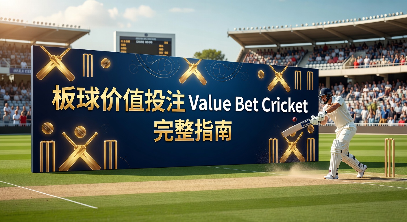 板球价值投注 Value Bet Cricket 指南