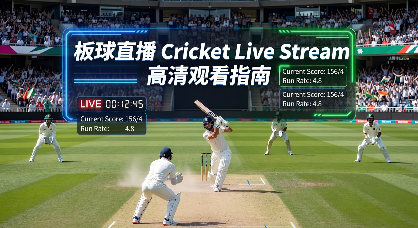 板球直播 Cricket Live Stream 高清免费指南
