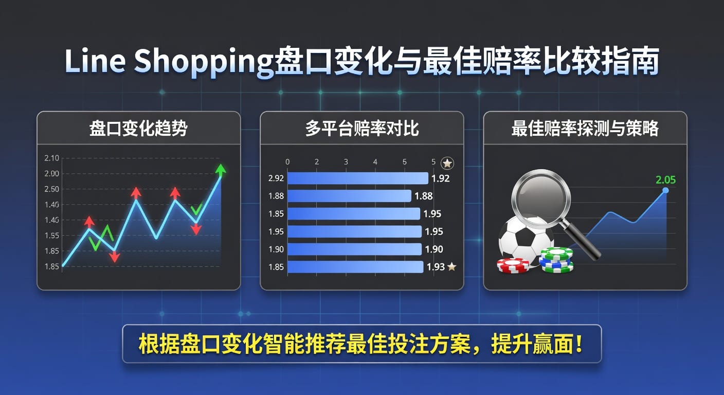 Line Shopping 最佳赔率比较：2026最新指南