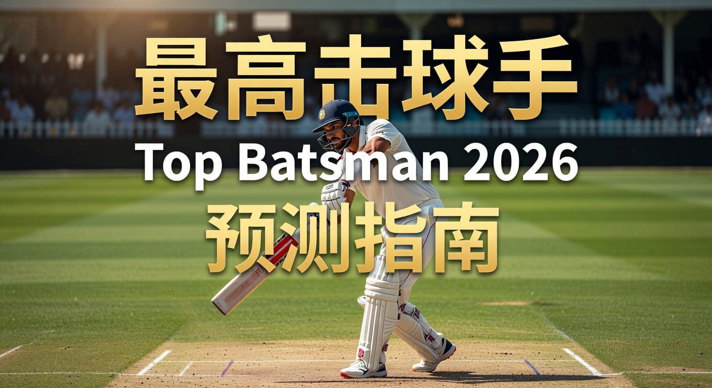 最高击球手 Top Batsman 2026预测分析