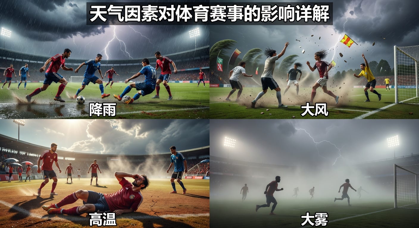 天气因素如何影响体育赛事预测