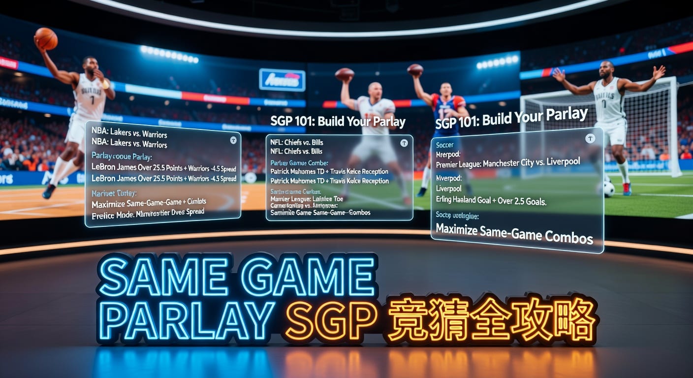 Same Game Parlay SGP 竞猜全攻略