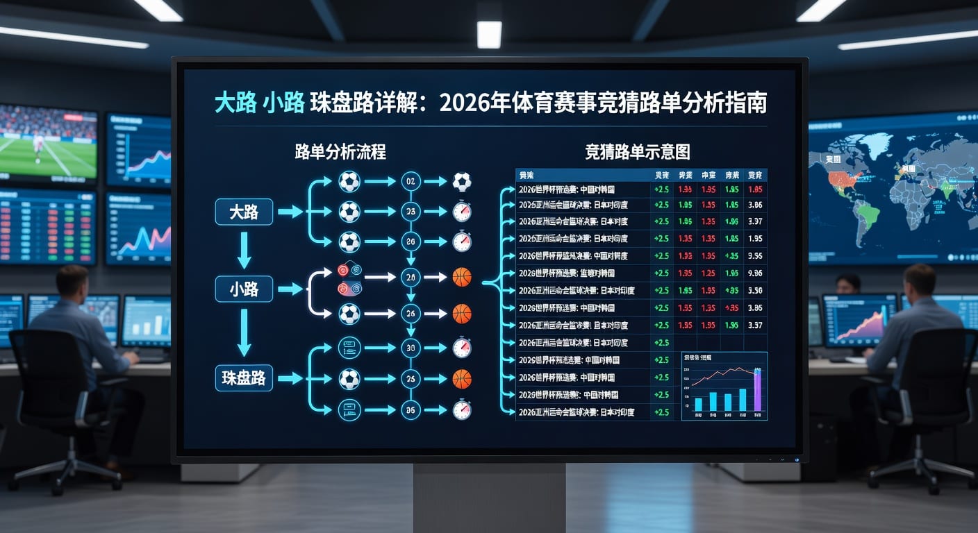 大路 小路 珠盘路：赛事分析技巧与避坑指南