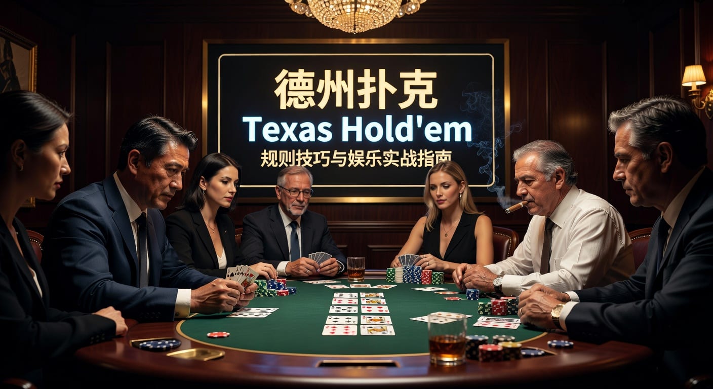 德州扑克 Texas Hold'em 规则攻略 新手必备技巧